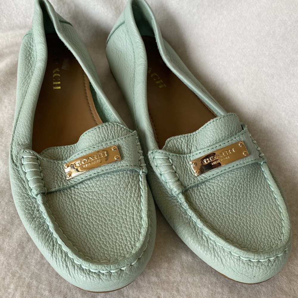 Coach driving loafer